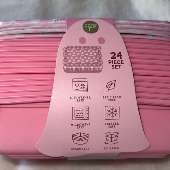 Halloween core kitchen, pink ghost Food Storage Containers 👻👻 - Picture 3 of 7